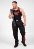 Gorilla Wear Штаны Wallace Mesh Pants - Black/Red