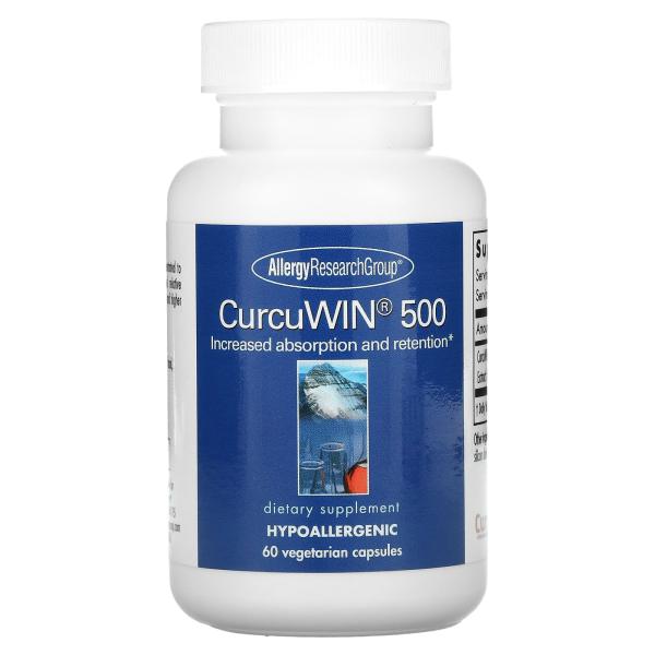 Allergy Research Group CurcuWin 500 60  