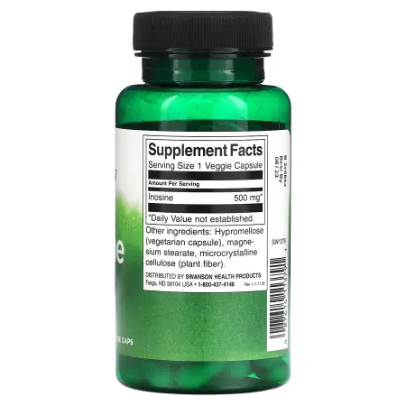 Swanson, Инозин 60 растительных капсул