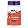 NOW Foods Витамин D3 2 000 МЕ 30 капсул – оригинальная продукция AthleticFuel