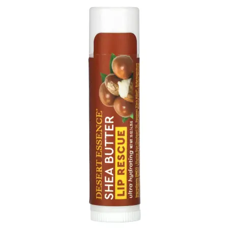 Desert Essence, Lip Rescue, суперувлажняющий бальзам для губ с маслом ши, 4,25 г (0,15 унции)