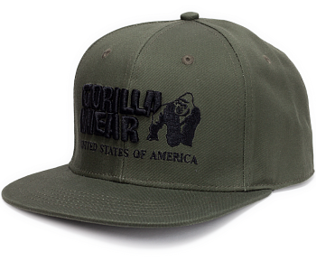 Gorilla Wear Бейсболка Dothan Cap Army Green OS
