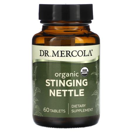 Dr. Mercola, Органическая крапива двудомная, 60 таблеток – оригинальная продукция AthleticFuel
