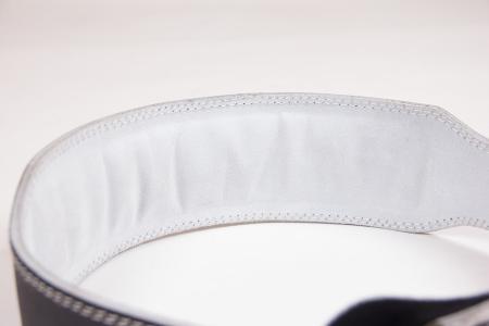 Gorilla Wear Пояс 4 Inch Padded Leather Lifting Belt - Black/Gray