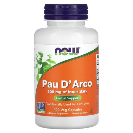 NOW Foods Pau D'Arco 100 капсул