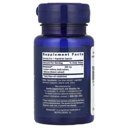 Life Extension, Тримминг для тела и контроль аппетита, 30 вегетарианских капсул