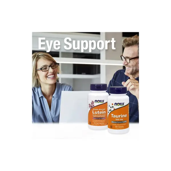 NOW Foods Таурин 500 мг 100 растительных капсул