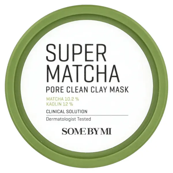 SOME BY MI, Супер-Матча, очищающая бьюти-маска из глины, 100 г (3,52 унции)