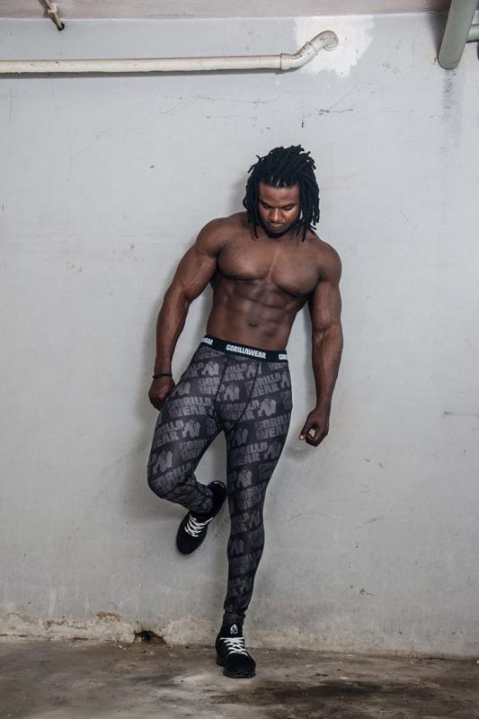 Gorilla Wear Тайтсы San Jose Mens Tights Black