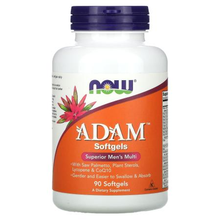 NOW Foods Adam Superior Men's Multi 90 Softgels