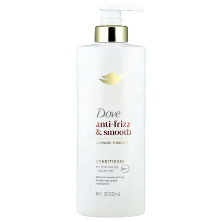 Dove, кондиционер для гладкости и против пушения волос, 532 мл (18 жидк. унций)