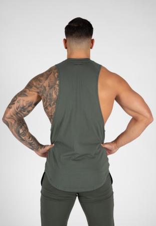 Gorilla Wear Безрукавка Milo Drop Armhole Tank Top  Green