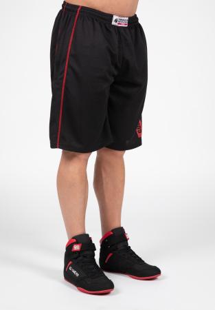 Gorilla Wear Шорты Wallace Mesh Shorts Black/Red