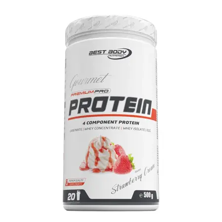 Best Body Gourmet Premium Pro Protein 500 г (Клубничный крем)