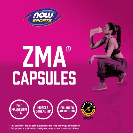 NOW Foods ZMA 90 капсул
