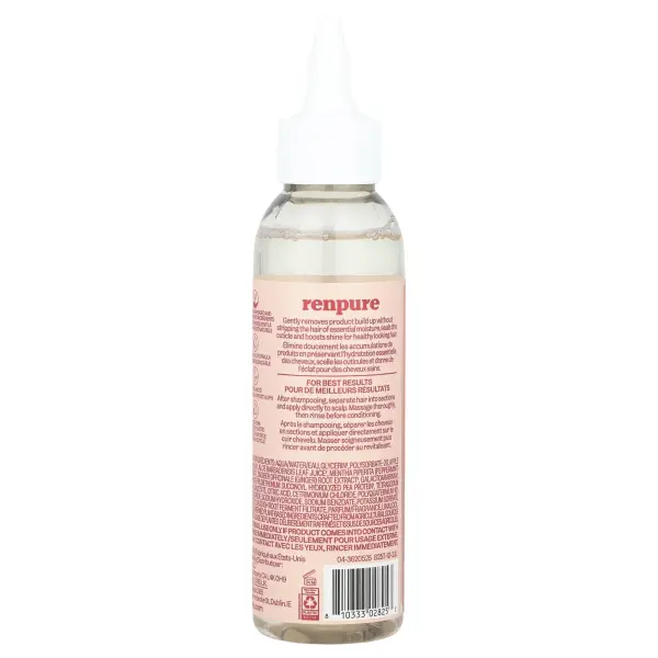 Renpure, Сыворотка для кожи головы на растительной основе, яблочный уксус и алоэ, 118 мл (4 жидк. ун