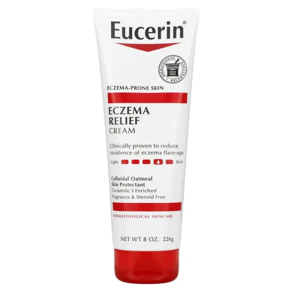 Eucerin Крем для тела от экземы без отдушек 226 г (8,0 унции)