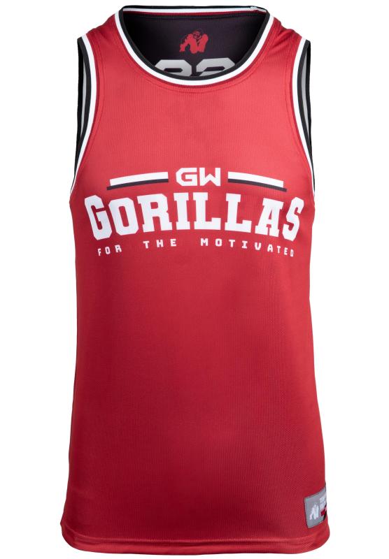 Gorilla Wear Майка Keene Reversible Tank Top Red/Black