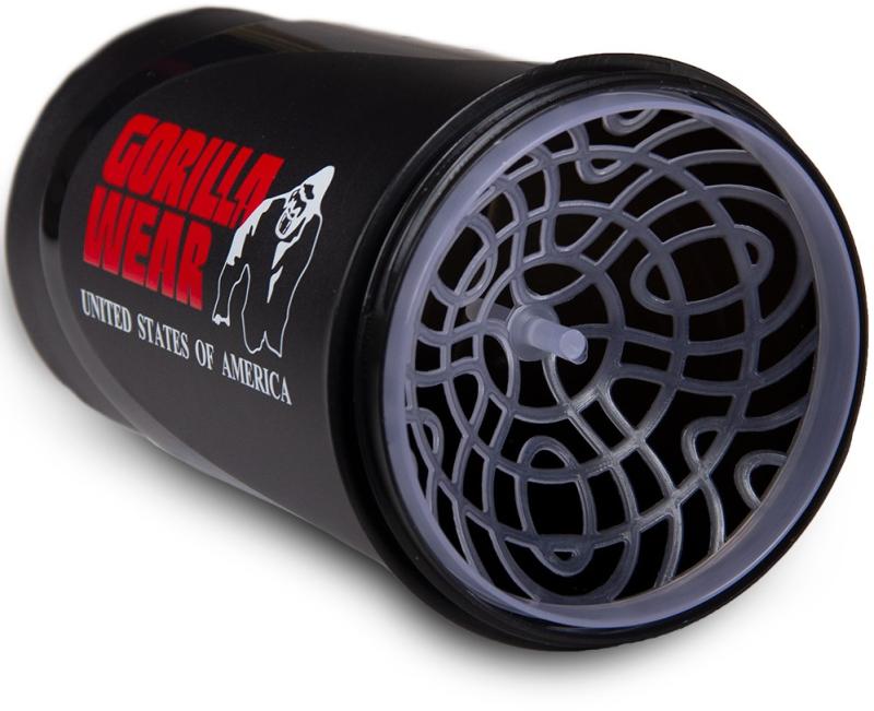 Gorilla Wear Шейкер Wave Shaker 600ML - Black/Red
