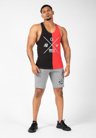 Gorilla Wear Майка Sterling Stringer Tank Top Black/Red