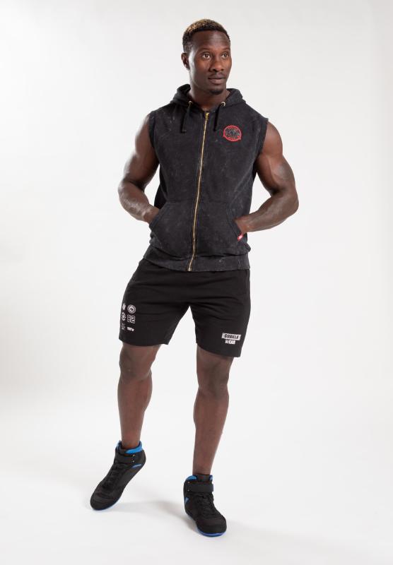Gorilla Wear Безрукавка Silverdale Sleeveless Hoodie Black