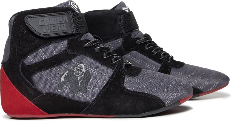 Gorilla Wear кроссовки Perry High Tops Pro Gray/Black/Red