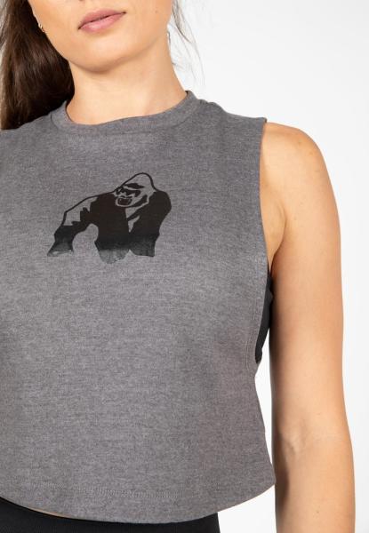 Gorilla Wear   Addison Drop Armhole Tank Top - Gray