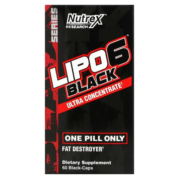 Nutrex Lipo 6 Black Ultra Concentrated 60 капс.