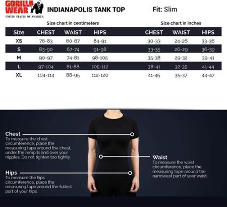 Gorilla Wear Женская Майка Indianapolis Tank Top - Black