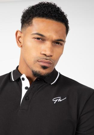 Gorilla Wear Футболка Delano Polo Black/White