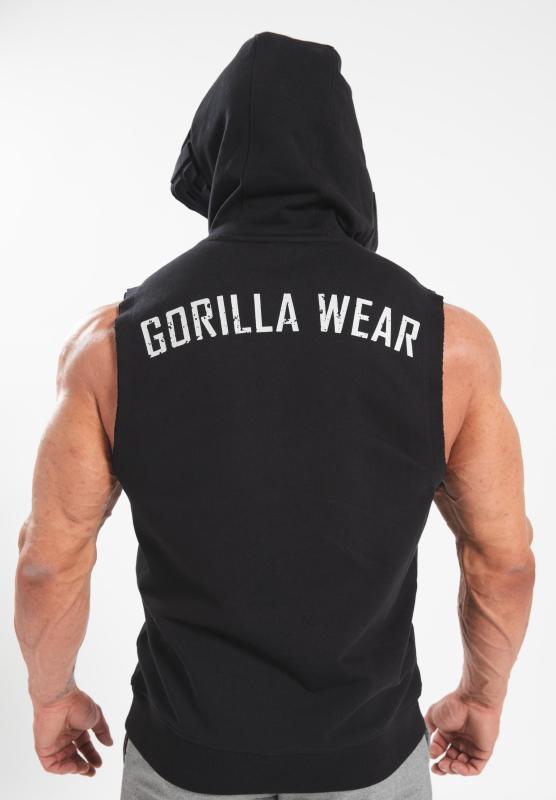 Gorilla Wear Безрукавка Marshall Sleeveless Hoodie Black