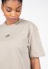 Gorilla Wear Женская футболка Bixby Oversized T-Shirt Beige