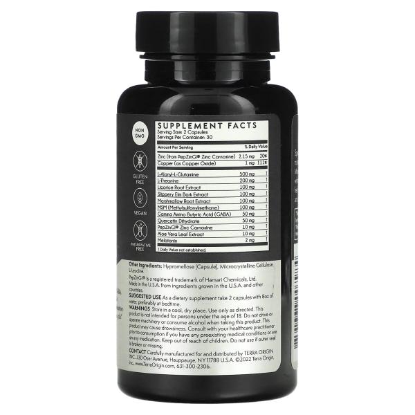 Terra Origin, Healthy Gut ™ Reset PM, 60 капсул