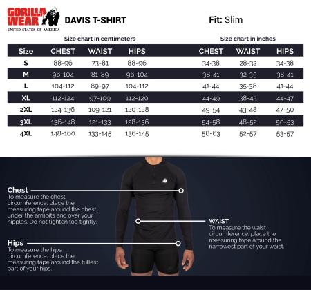 Gorilla Wear Футболка Davis T-Shirt Black