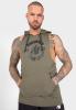 Gorilla Wear Безрукавка Lawrence Hooded Tank Top Army Green