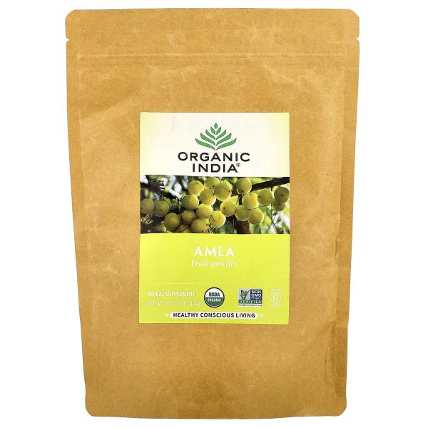 Organic India, Порошок фруктов амлы, 454 г (16 унций)
