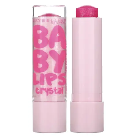 Maybelline, Baby Lips Crystal, увлажняющий бальзам для губ, розовый кварц 140, 4,4 г