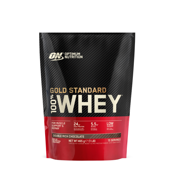 Optimum Nutrition 100% Whey Gold Standard EU 450 г (Двойной шоколад)
