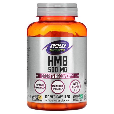 NOW Foods Sports HMB 500 мг 120  капсул