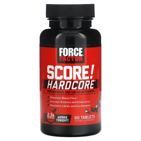 Force Factor, Score! Hardcore 60 таблеток