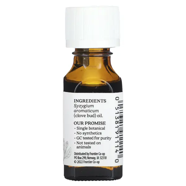 Aura Cacia, чистое эфирное масло, бутоны гвоздики, 15 мл (0,5 жидк. унции) – оригинальная продукция AthleticFuel