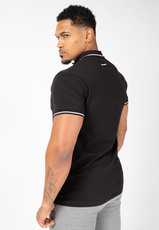 Gorilla Wear Футболка Delano Polo Black/White