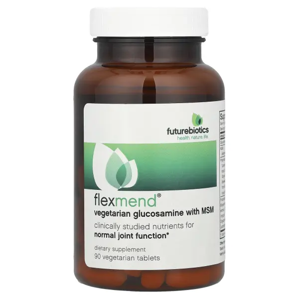 Futurebiotics, FlexMend®, вегетарианский глюкозамин с МСМ, 90 вегетарианских таблеток