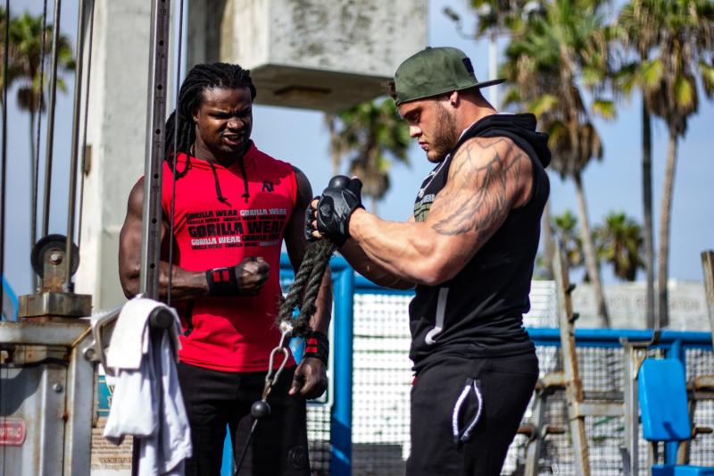 Gorilla Wear Безрукавка Melbourne Sleeveless Hooded T-shirt Black